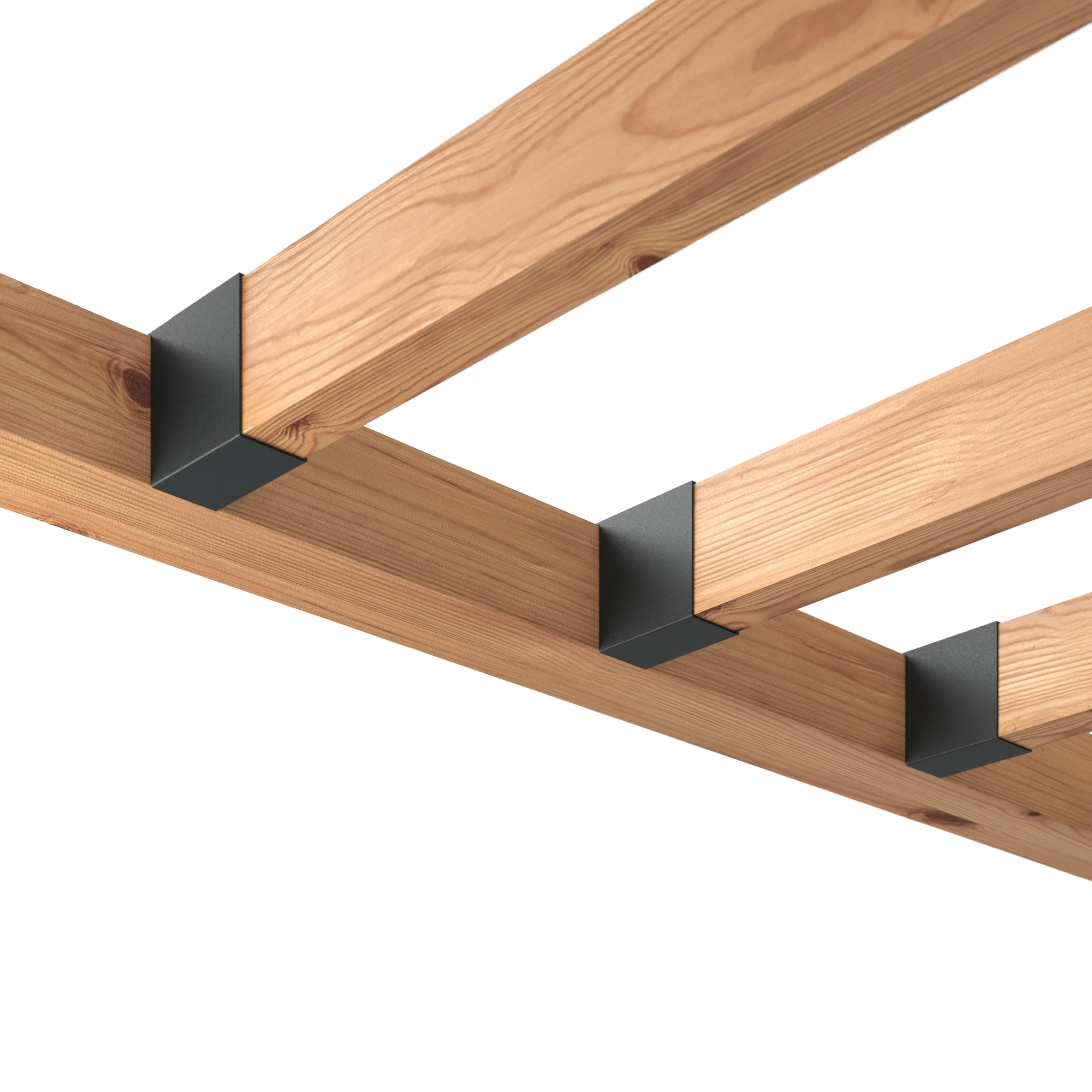 Кронштейн для лагів 100х50 (Чорний) — изображение 2